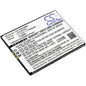 Replacement Battery for Telefunken Selfie TS1 – Mobile, SmartPhone – 1700mAh / 3.7V - image 1