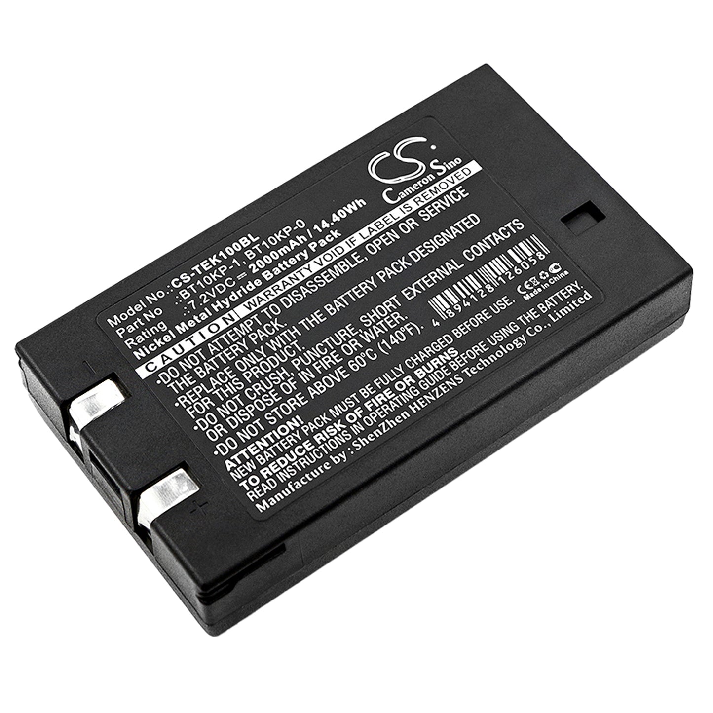 Replacement Battery for Telemotive 10K12SS02P7 – Crane Remote Control – 2000mAh / 7.2V - image 1