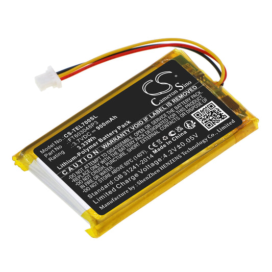 Replacement Battery for Roccat | Creative | Turtle Elo 7.1 Air – Wireless Headset – 900mAh / 3.7V