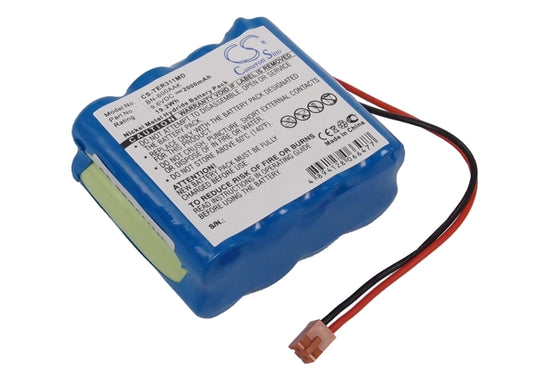 Replacement Battery for Terumo TE-331 – Medical – 2000mAh / 9.6V
