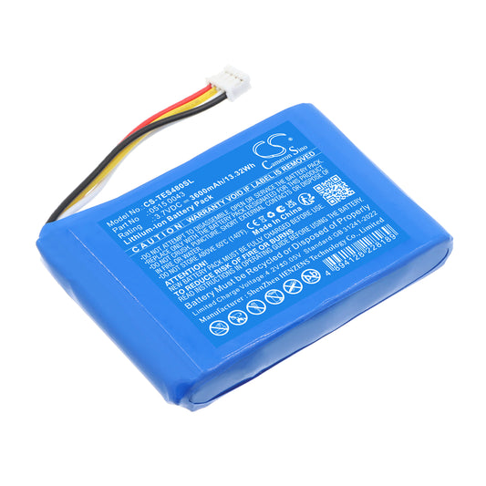 Replacement Battery for Testo 480 – Equipment, Survey, Test – 3600mAh / 3.7V