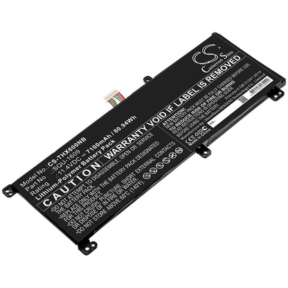 Replacement Battery for Thunderobot | Schenker Dino X7a – Notebook, Laptop – 7100mAh / 11.4V - image 1