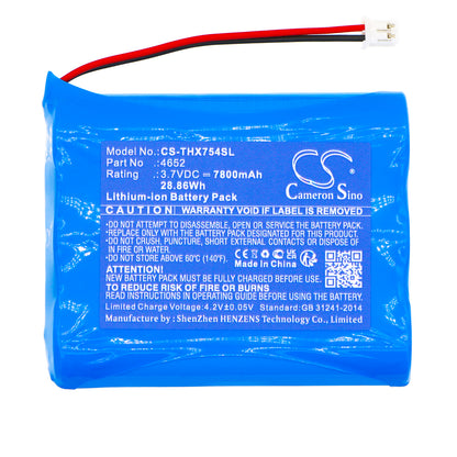 Replacement Battery for Technaxx TX-75 – Home Security Camera – 7800mAh / 3.7V