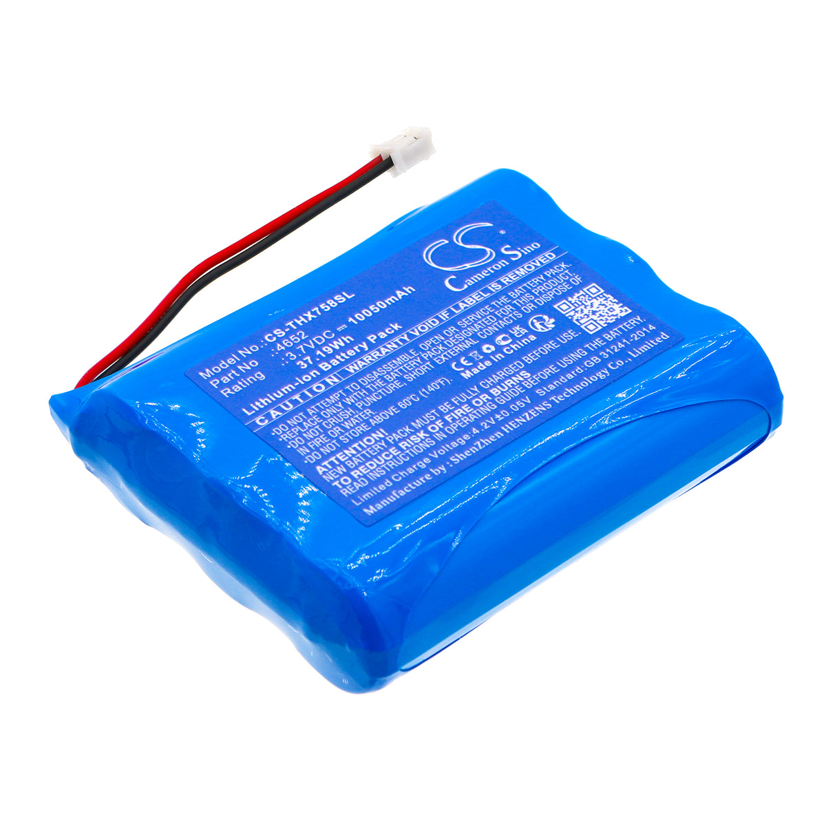 Replacement Battery for Technaxx TX-75 – Home Security Camera – 10050mAh / 3.7V
