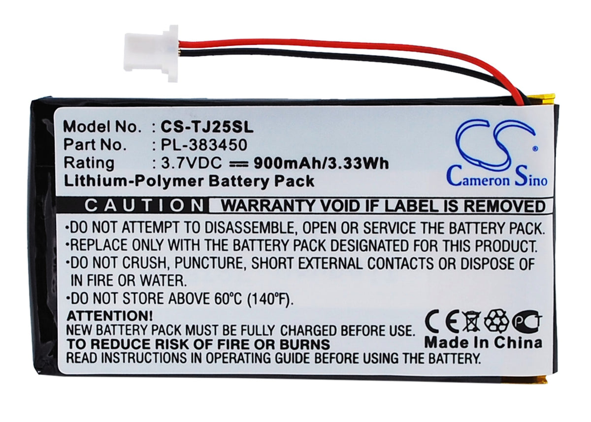 Replacement Battery for Sony Clie PEG-TJ25 – PDA, Pocket PC – 900mAh / 3.7V