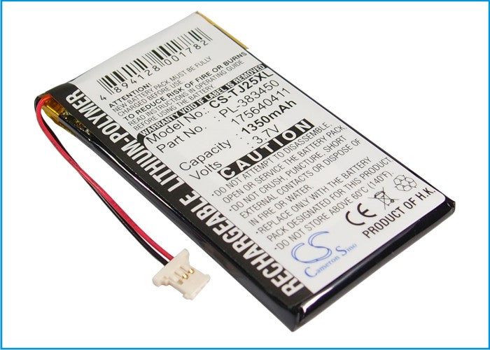 Replacement Battery for Sony Clie PEG-J25 – PDA, Pocket PC – 1350mAh / 3.7V