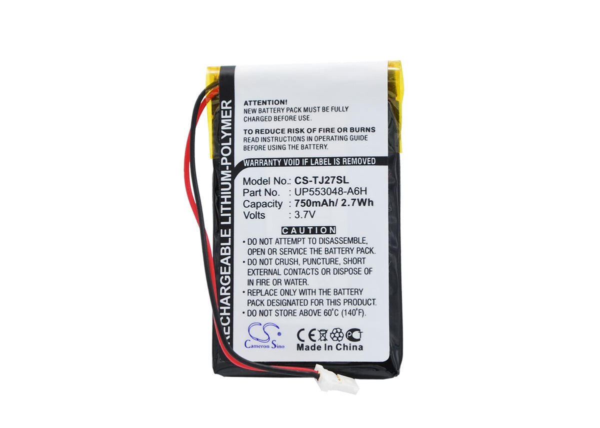 Replacement Battery for Sony Clie PEG-TJ27 – PDA, Pocket PC – 750mAh / 3.7V