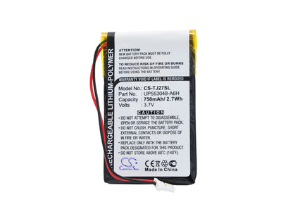 Replacement Battery for Sony Clie PEG-TJ27 – PDA, Pocket PC – 750mAh / 3.7V