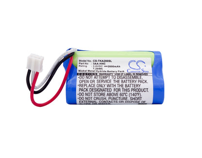 Replacement Battery for TDK  Life on Record A28 – 2000mAh / 7.20Wh