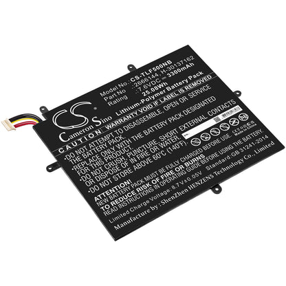 Replacement Battery for Jumper  Ezbook X1 – Notebook, Laptop – 3300mAh / 25.08Wh / 7.6V
