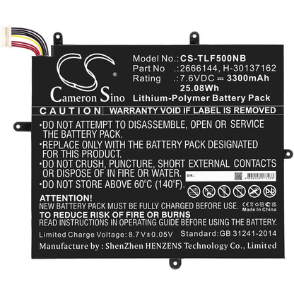Replacement Battery for MaxBook  Y11 H1M6 – Notebook, Laptop – 3300mAh / 25.08Wh / 7.6V