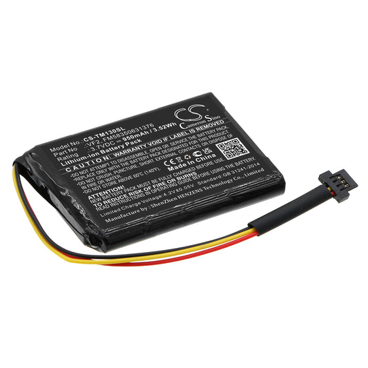 Replacement Battery for TomTom One 125 – GPS, Navigator – 950mAh / 3.7V