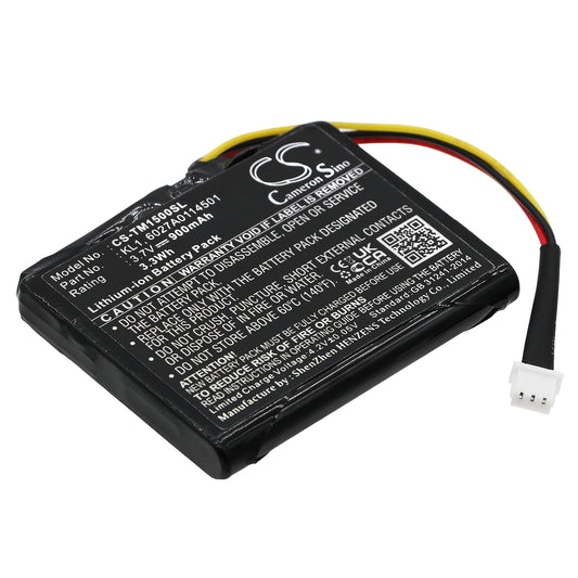 Replacement Battery for TomTom VIA 1505T – GPS, Navigator – 900mAh / 3.7V