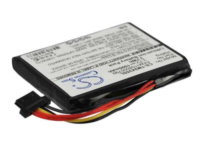 Replacement Battery for TomTom  1CT4.019.03 – GPS, Navigator – 1000mAh / 3.70Wh / 3.7V