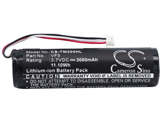 Replacement Battery for TomTom Go 300 – GPS, Navigator – 3000mAh / 3.7V