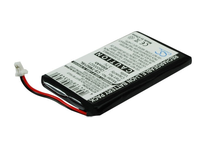 Replacement Battery for TomTom GPS-9821X – GPS, Navigator – 650mAh / 3.7V - image 2