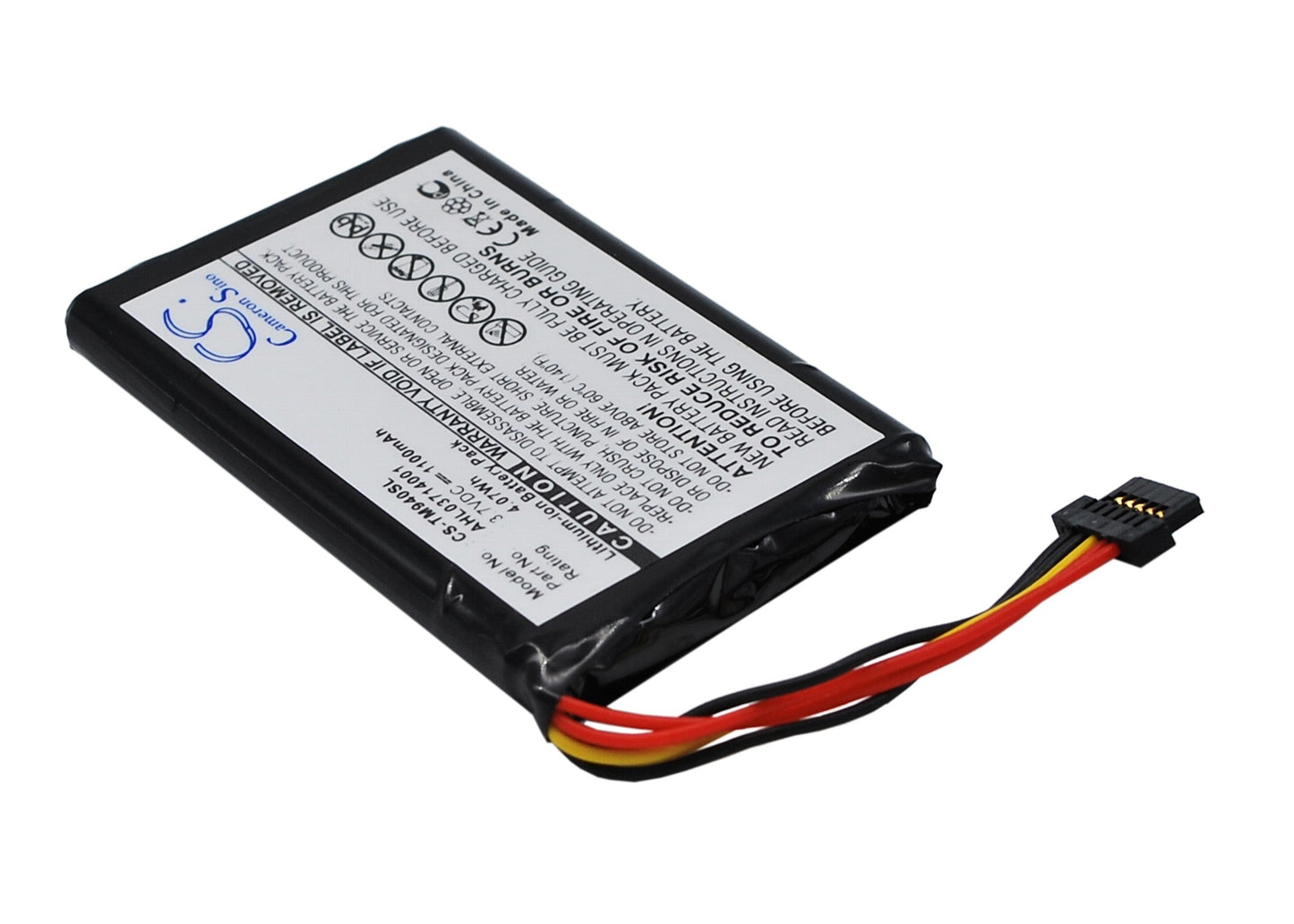 Replacement Battery for TomTom  Go 940 – GPS, Navigator – 1100mAh / 3.7V