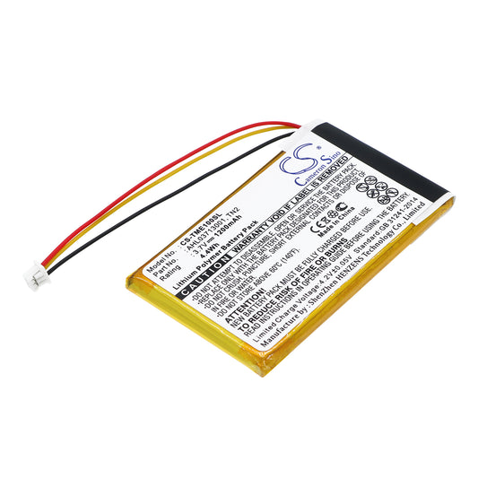 Replacement Battery for TomTom Eclipse – GPS, Navigator – 1200mAh / 3.7V