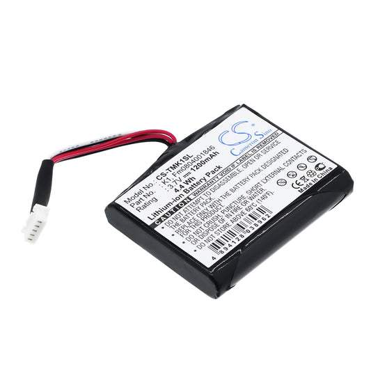 Replacement Battery for TomTom One XL HD Traffic – GPS, Navigator – 1200mAh / 3.7V