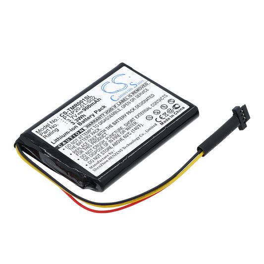 Replacement Battery for TomTom Route XL – GPS, Navigator – 900mAh / 3.7V