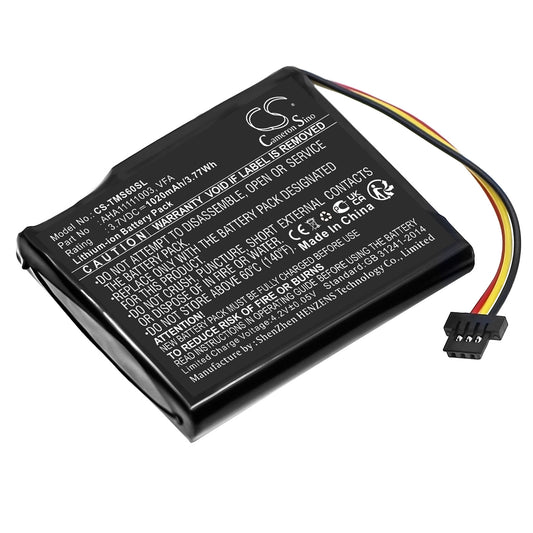 Replacement Battery for TomTom Start 60 – GPS, Navigator – 1020mAh / 3.7V