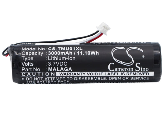 Replacement Battery for TomTom Urban Rider – GPS, Navigator – 3000mAh / 3.7V