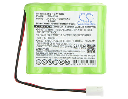 Replacement Battery for Teleradio LE-TX-MX10 – Crane Remote Control – 2000mAh / 4.8V