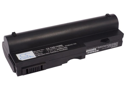 Replacement Battery for Toshiba Netbook NB100 – Notebook, Laptop – 6600mAh / 7.2V - image 1