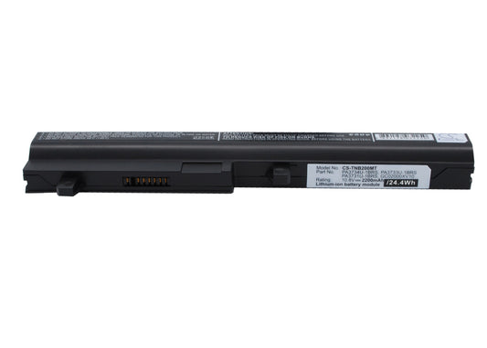 Replacement Battery for Toshiba Satellite NB200 – Notebook, Laptop – 2200mAh / 10.8V