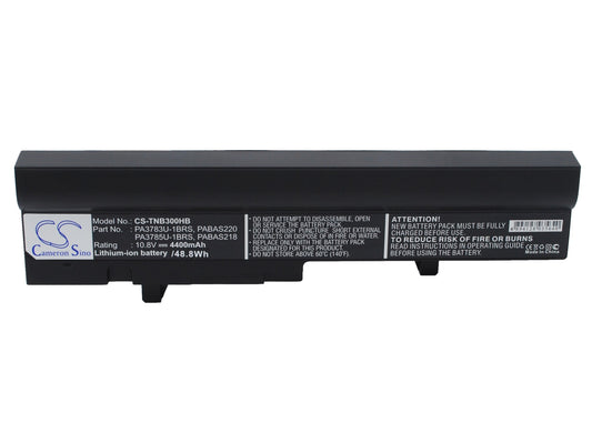 Replacement Battery for Toshiba Satellite NB300 – Notebook, Laptop – 4400mAh / 10.8V