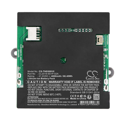 Replacement Battery for Tineco Fkoor one S5 Extreme FW101600DE – Vacuum – 4000mAh / 21.6V