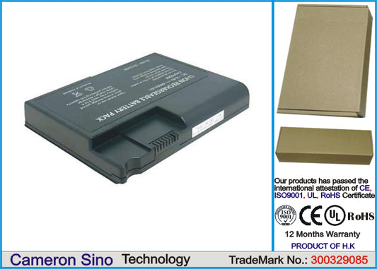 Replacement Battery for Toshiba Satellite 1100 – Notebook, Laptop – 4400mAh / 14.8V - image 1