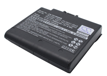 Replacement Battery for Toshiba Satellite 1900 – Notebook, Laptop – 6600mAh / 14.8V - image 3