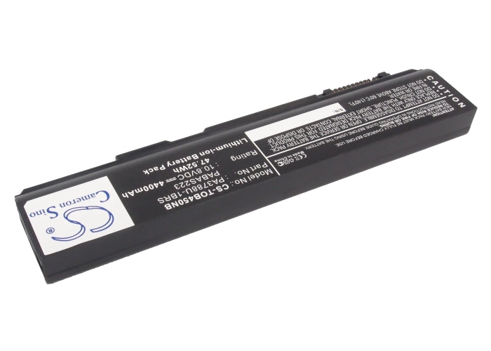 Replacement Battery for Toshiba Dynabook Satellite B450/B – Notebook, Laptop – 4400mAh / 10.8V - image 2