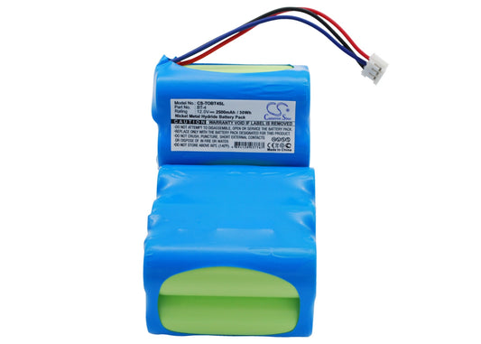 Replacement Battery for Topcon GPS Receiver – Equipment, Survey, Test – 2500mAh / 12V
