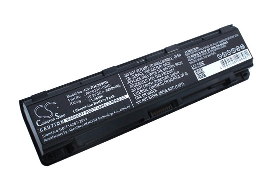 Replacement Battery for Toshiba Satellite C800 – Notebook, Laptop – 6600mAh / 10.8V