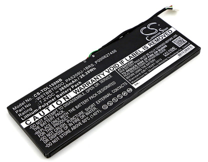 Replacement Battery for Toshiba Satellite L10T – Notebook, Laptop – 3650mAh / 7.2V - image 1