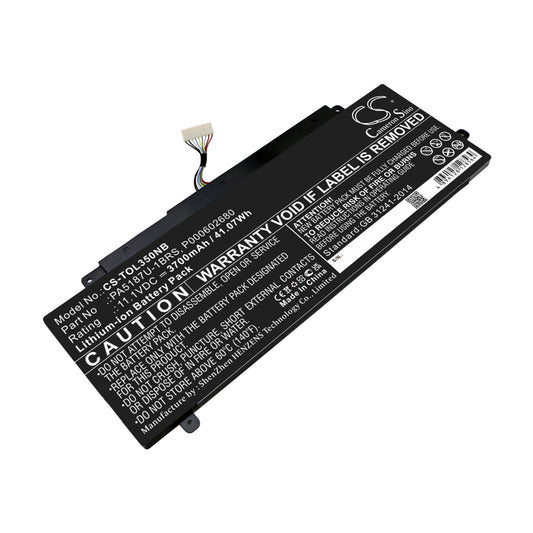 Replacement Battery for Toshiba Satellite Click 2 L35W-B3204 – Notebook, Laptop – 3700mAh / 11.1V - image 1