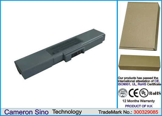 Replacement Battery for Toshiba Libretto 100 – Notebook, Laptop – 3000mAh / 10.8V - image 1