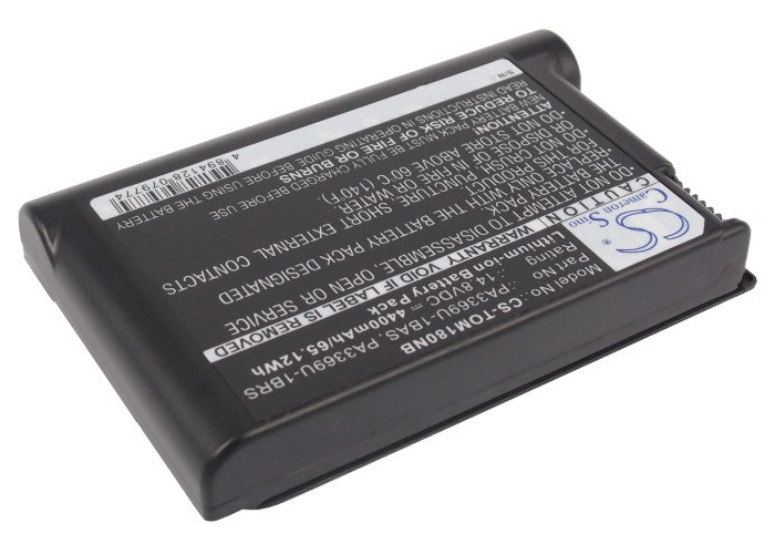 Replacement Battery for Toshiba Satellite M18 – Notebook, Laptop – 4400mAh / 14.8V - image 1