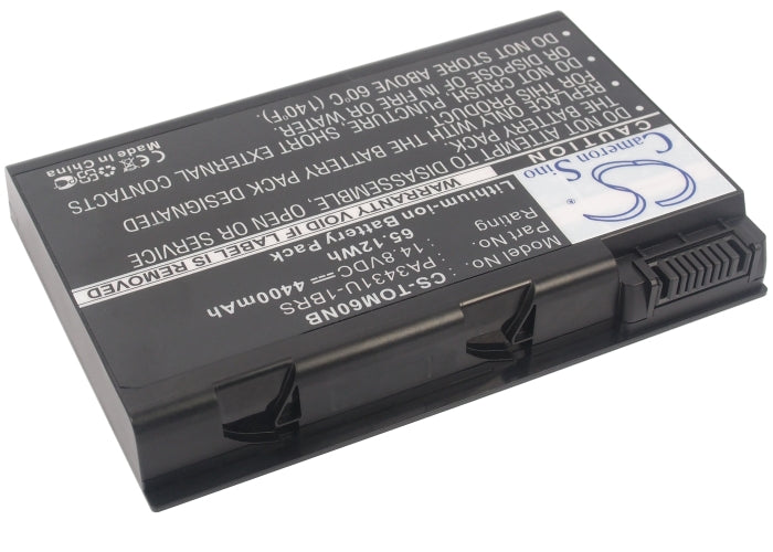 Replacement Battery for Toshiba Satellite M60 – Notebook, Laptop – 4400mAh / 14.8V - image 1