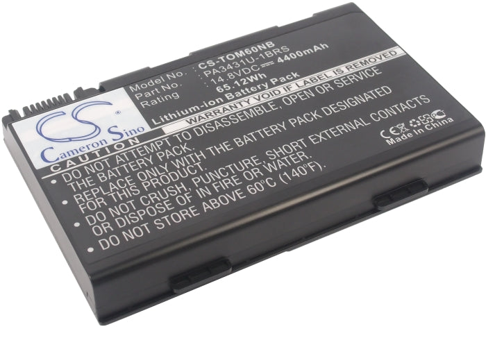Replacement Battery for Toshiba Satellite M60 – Notebook, Laptop – 4400mAh / 14.8V - image 2