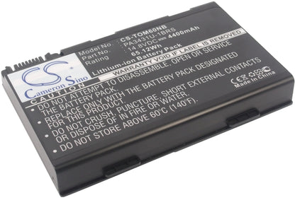 Replacement Battery for Toshiba Satellite M60 – Notebook, Laptop – 4400mAh / 14.8V - image 2