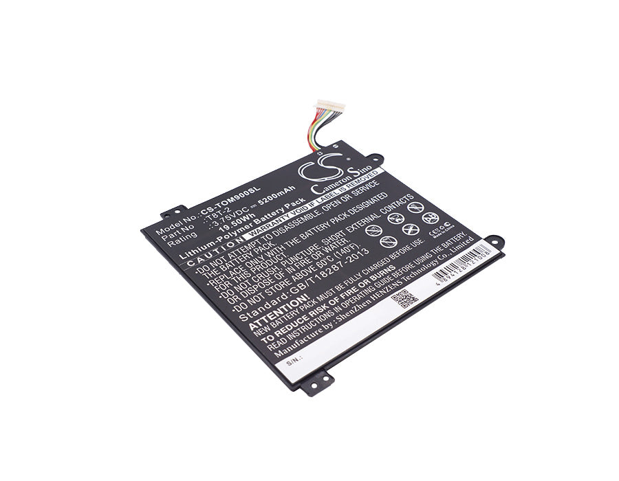 Replacement Battery for Toshiba Satellite Click Mini L9W-B – Tablet – 5200mAh / 3.75V - image 1