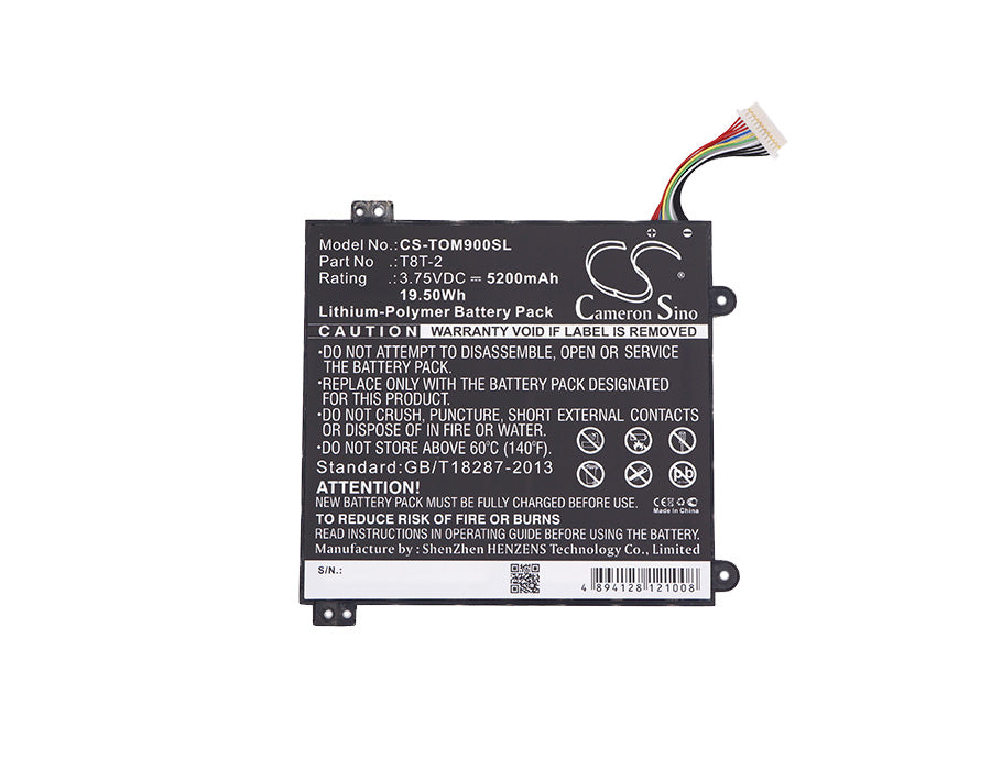 Replacement Battery for Toshiba Satellite Click Mini L9W-B – Tablet – 5200mAh / 3.75V - image 5