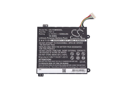 Replacement Battery for Toshiba Satellite Click Mini L9W-B – Tablet – 5200mAh / 3.75V - image 5