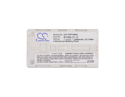 Replacement Battery for Hioki  LR8410 – Equipment, Survey, Test – 3400mAh / 25.16Wh / 7.4V