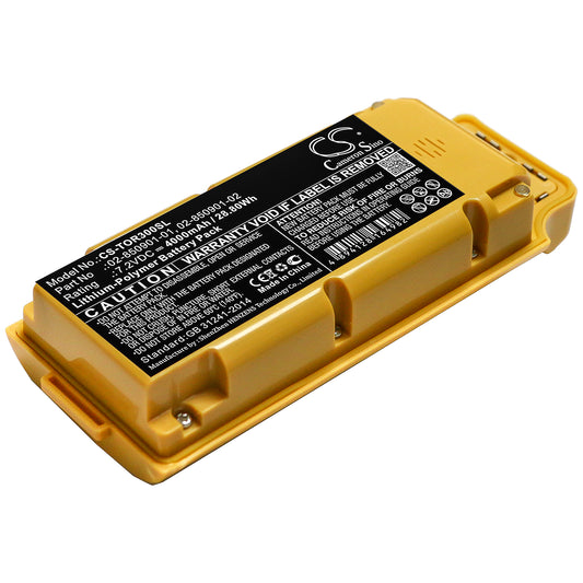 Replacement Battery for Topcon GR-3 – Equipment, Survey, Test – 4000mAh / 7.2V