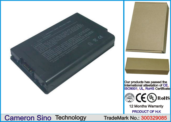 Replacement Battery for Toshiba Tecra S1 – Notebook, Laptop – 4400mAh / 10.8V - image 1