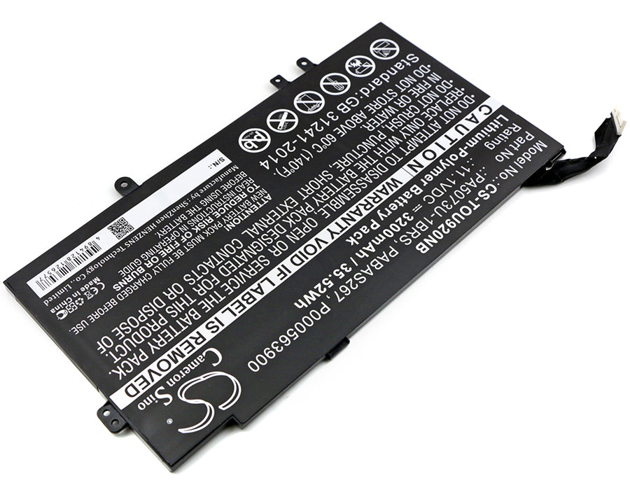 Replacement Battery for Toshiba Satellite U925t – Notebook, Laptop – 3200mAh / 11.1V - image 2